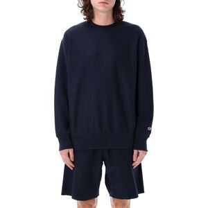 CHAMPION REVERSE WEAVE Crewneck Sweatshirt Men NAVY Sweaters & Cardigans
